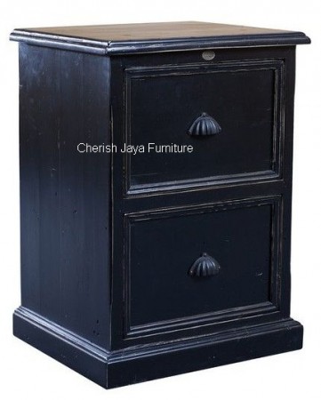 Code: BO 040-M Name: Filling Cabinet  Sizes: W=53 x D=60 x H=80 cm This beautiful heavy solid Pine wood 2 Drawer filing cabinet with forms part of our range of good quality & discrete home office furniture all individually hand-crafted.